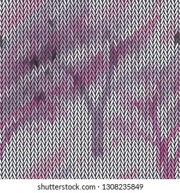 Seamless vector chevron pattern with abstract elements painted randomfor fabric, textile, or wallpaper design