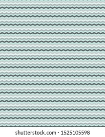 seamless vector chevron pattern in a teal color palette