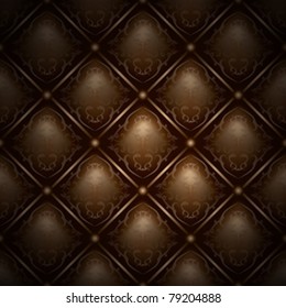 Seamless vector chocolate background chester pattern wrap