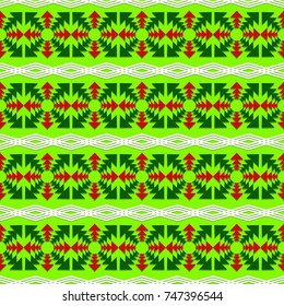 Seamless vector christmas background illustration. Christmas Tree Pattern