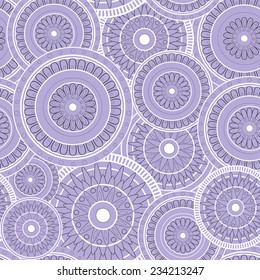 Seamless vector  circular pattern with geometric designs, pattern can be used for wallpaper, pattern fills, web page background, surface textures rn fills, web page background, surface textures 