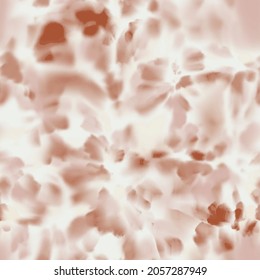 Seamless vector cloudy tie dye pastel surface pattern design for print. Vector illustration. Messy trendy pastel swirl of spots and stains and dye. Soft abstract textile design.