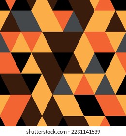 Seamless vector color random geometric pattern for wall modern design or fabric shirt or gift wrapping papers and pastel color wallpaper or grid line background.