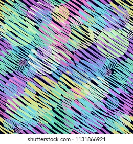 Seamless vector colorful abstract bubble pattern