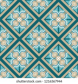 seamless vector colorful arabic geometric traditional pattern. Perfect for fabrics, promotional products, notebooks.
