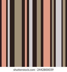 Seamless vector colorful background fabric pattern stripe balance stripe patterns cute vertical party pastel color gift box stripes different size symmetric fabric pattern illustration wallpaper.