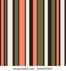 Seamless vector colorful background fabric pattern stripe balance stripe patterns cute vertical party pastel color gift box stripes different size symmetric fabric pattern illustration wallpaper.