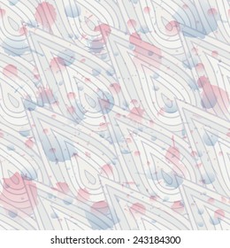 Seamless vector colorful ethnic pattern. Traditional tribal geometric ornament. Hand-drawn abstract texture for website wallpaper. Doodle backdrop with indian motives.