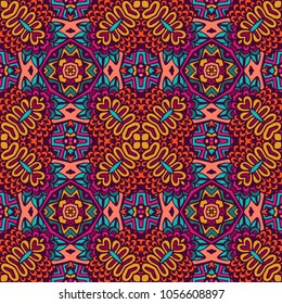 seamless vector colorful Geometric print. abstract background texture