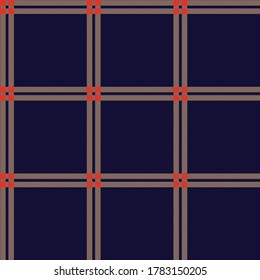 seamless vector creaks design pattern on navy background