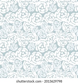 Seamless vector cute flower pattern.Design for fabric, curtain, background, carpet, wallpaper, clothing.