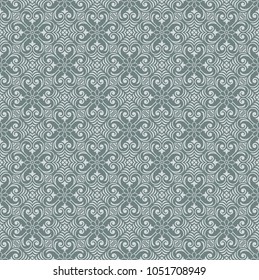 Seamless vector damask pattern