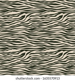 Seamless Vector. Dark colored animal skin background. Repeatable ready template.