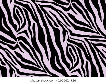 Seamless Vector. Dark colored animal skin background. Repeatable ready template.