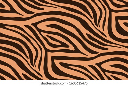 Seamless Vector. Dark colored animal skin background. Repeatable ready template.