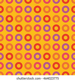 Seamless vector decorative background with decorative rings. Print. Cloth design, wallpaper.