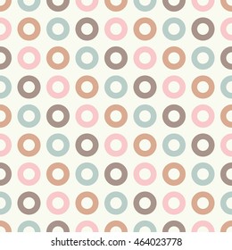 Seamless vector decorative background with decorative rings. Print. Cloth design, wallpaper.