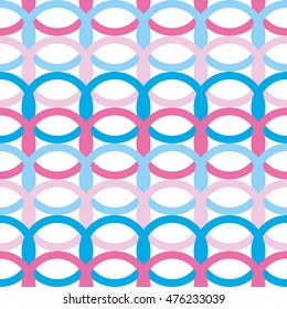 Seamless vector decorative background with rings. Print. Cloth design, wallpaper.