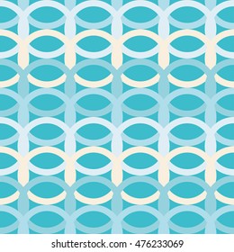 Seamless vector decorative background with rings. Print. Cloth design, wallpaper.