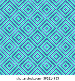 Seamless vector decorative geometric pattern. ethnic endless background with ornamental decorative elements with traditional etnic motives, tribal geometric figures. Print for wrapping, background
