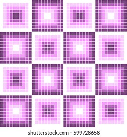 Seamless vector decorative geometric pattern. ethnic endless background with ornamental decorative elements with traditional etnic motives, tribal geometric figures. Print for wrapping, background