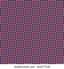 Seamless vector decorative geometric pattern. ethnic endless background with ornamental decorative elements with traditional etnic motives, tribal geometric figures. Print for wrapping, background