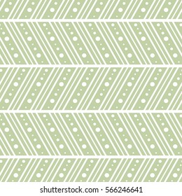 Seamless vector decorative hand drawn pattern. ethnic endless background with ornamental decorative elements with traditional etnic motives, tribal geometric figures. Print for wrapping, background.