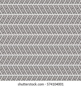 Seamless vector decorative hand drawn pattern. ethnic endless background with ornamental decorative elements with traditional etnic motives, tribal geometric figures. Print for wrapping, background.