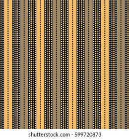 Seamless vector decorative hand drawn pattern. ethnic endless background with ornamental decorative elements with traditional etnic motives, tribal geometric figures. Print for wrapping, background