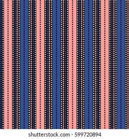 Seamless vector decorative hand drawn pattern. ethnic endless background with ornamental decorative elements with traditional etnic motives, tribal geometric figures. Print for wrapping, background