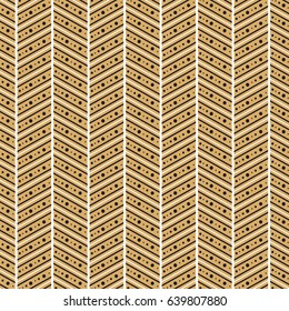 Seamless vector decorative hand drawn pattern. ethnic endless background with ornamental decorative elements with traditional etnic motives, tribal geometric figures. Print for wrapping, background