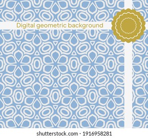 Seamless vector decorative pattern. Background for printing on paper, wallpaper, covers, textiles, fabrics, for decoration, scrapbooking