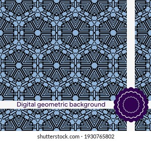 Seamless vector decorative pattern. Background for printing on paper, wallpaper, covers, textiles, fabrics, for decoration, scrapbooking