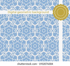 Seamless vector decorative pattern. Background for printing on paper, wallpaper, covers, textiles, fabrics, for decoration, scrapbooking