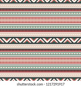 Seamless vector decorative pattern with geometric ethnic ornaments. Background for printing on paper, wallpaper, covers, textiles, fabrics, for decoration, decoupage, scrapbooking and other 