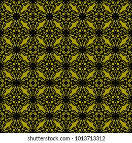 Seamless vector decorative pattern with ornament. Background for printing on paper, wallpaper, covers, textiles, fabrics, for decoration, decoupage, scrapbooking and other