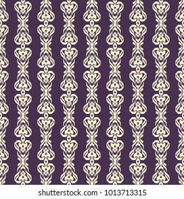 Seamless vector decorative pattern with ornament. Background for printing on paper, wallpaper, covers, textiles, fabrics, for decoration, decoupage, scrapbooking and other