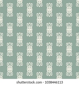 Seamless vector decorative pattern with ornament. Background for printing on paper, wallpaper, covers, textiles, fabrics, for decoration, decoupage, scrapbooking and other
