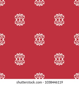 Seamless vector decorative pattern with ornament. Background for printing on paper, wallpaper, covers, textiles, fabrics, for decoration, decoupage, scrapbooking and other
