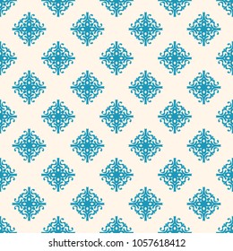 Seamless vector decorative pattern with ornament. Background for printing on paper, wallpaper, covers, textiles, fabrics, for decoration, decoupage, scrapbooking and other