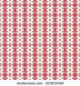 Seamless vector decorative pattern with ornament. Background for printing on paper, wallpaper, covers, textiles, fabrics, for decoration, decoupage, scrapbooking and other