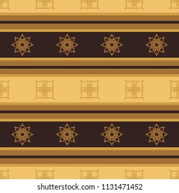 Seamless vector decorative pattern with ornament. Background for printing on paper, wallpaper, covers, textiles, fabrics, for decoration, decoupage, scrapbooking and other