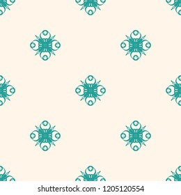 Seamless vector decorative pattern with ornament. Background for printing on paper, wallpaper, covers, textiles, fabrics, for decoration, decoupage, scrapbooking and other
