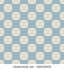 Seamless vector decorative pattern with ornament. Background for printing on paper, wallpaper, covers, textiles, fabrics, for decoration, decoupage, scrapbooking and other