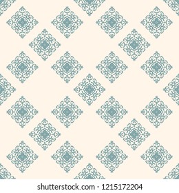 Seamless vector decorative pattern with ornament. Background for printing on paper, wallpaper, covers, textiles, fabrics, for decoration, decoupage, scrapbooking and other

