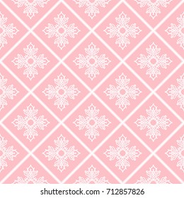 Seamless vector decorative pattern with ornament. Background for printing on paper, wallpaper, covers, textiles, fabrics, for decoration, decoupage, scrapbooking and other
