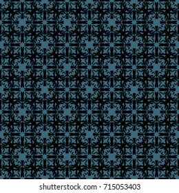 Seamless vector decorative pattern with ornament. Background for printing on paper, wallpaper, covers, textiles, fabrics, for decoration, decoupage, scrapbooking and other