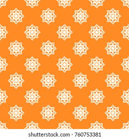 Seamless vector decorative pattern with ornament. Background for printing on paper, wallpaper, covers, textiles, fabrics, for decoration, decoupage, scrapbooking and other
