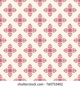 Seamless vector decorative pattern with ornament. Background for printing on paper, wallpaper, covers, textiles, fabrics, for decoration, decoupage, scrapbooking and other
