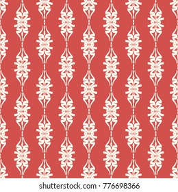Seamless vector decorative pattern with ornament. Background for printing on paper, wallpaper, covers, textiles, fabrics, for decoration, decoupage, scrapbooking and other